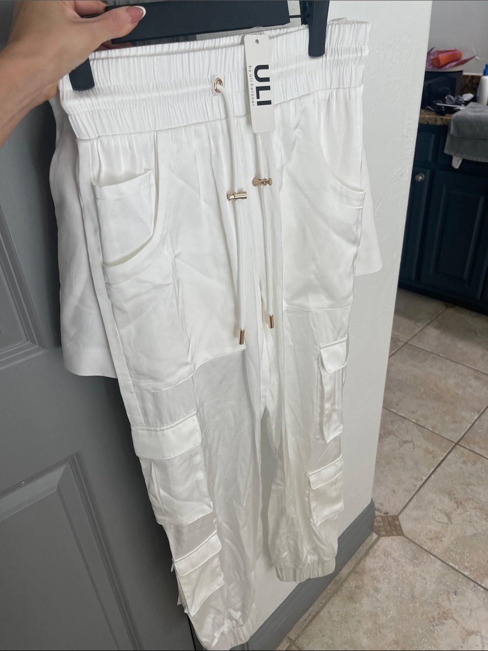 Uli Herzner Satin Joggers